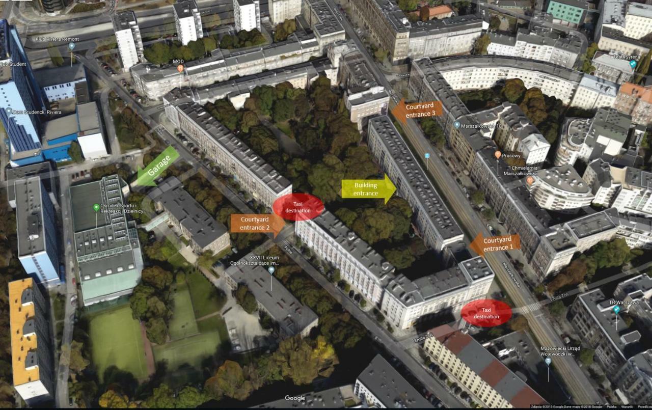 Milotu - Apartament Marszalkowski Warsaw Ngoại thất bức ảnh